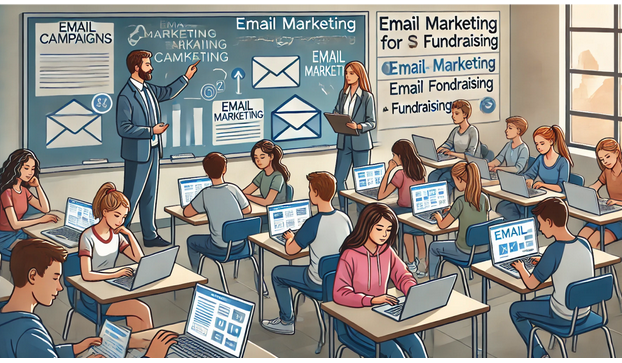 “Creating Effective Email Campaigns for School Fundraisers and Community Events”