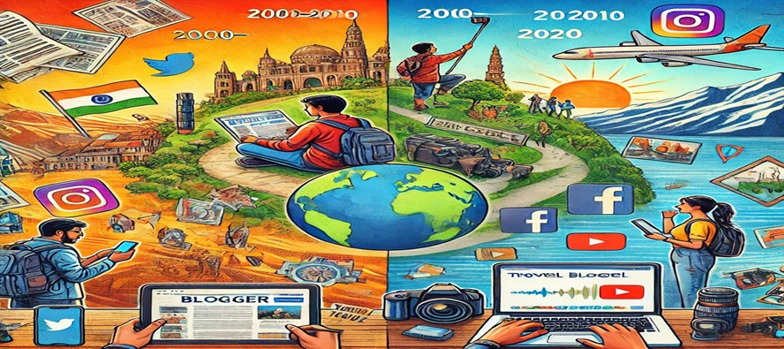 The History of Indian Travel Blogging: Evolution Over the Years